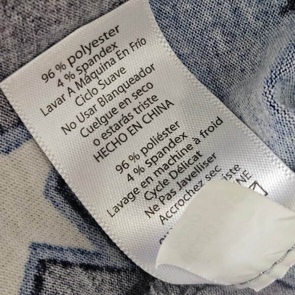 Americana 4th of July Star Print Baseball Shirt Size XS - Picture 4 of 4